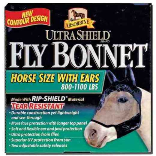 Absorbine Fliegenmaske Fly Bonnet Ultrashield