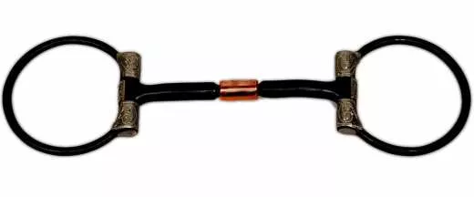 Billy Allen D-Ring Show-Snaffle Blacksteel