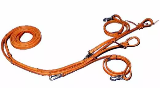 German Martingal Harnessleder