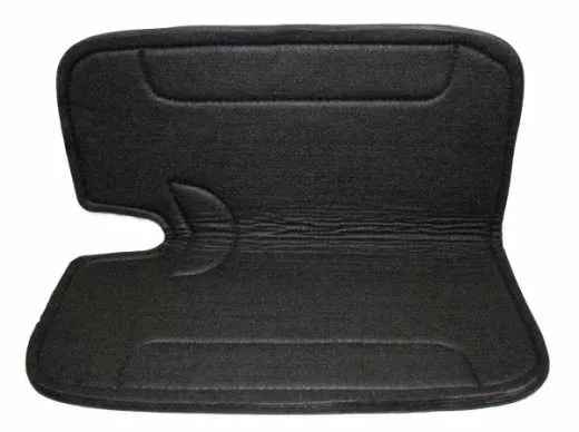 Filzpad Westernpad mit Widerristfreiheit und Lederbesatz