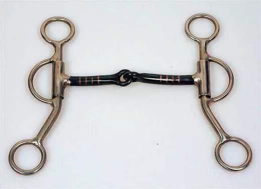 Short Shanked Snaffle Bit