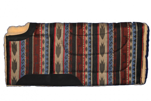 Mustang Westernpad mit Buildup und Cutback 1658-LS