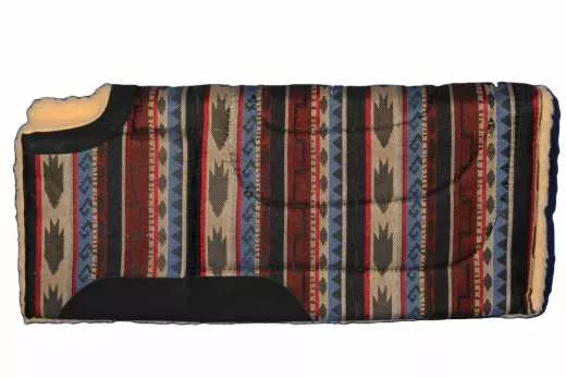 Mustang Westernpad mit Buildup und Cutback 1658-LS