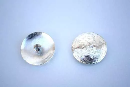 Graviertes Concho 4cm