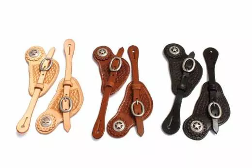 Western Sporenriemen Profi mit Concho