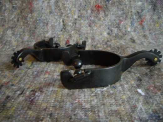 Black Steel Westernsporen