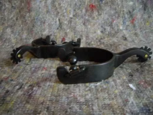 Black Steel Westernsporen