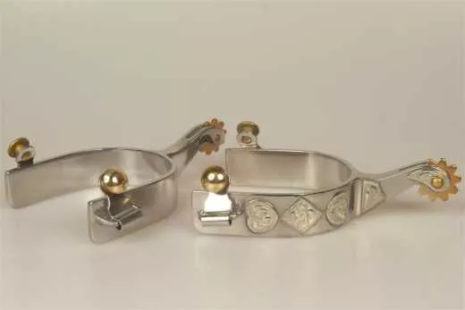 Westernsporen Gambler Stainless Westernsporen Gambler Stainless