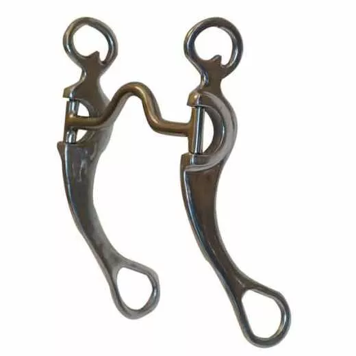 Aluminium Mediumport Bit Western Gebiss Aluminium Mediumport Bit Western Gebiss