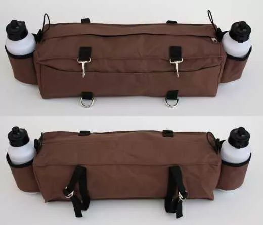 Satteltasche mit Trinkflaschen Cantle Bag