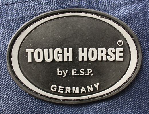 Tough Horse Turnout Winterdecke Half Neck navy blau 50g 1200D