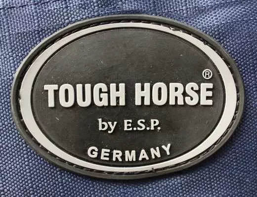Tough Horse Turnout Winterdecke Half Neck navy blau 100g 1200D