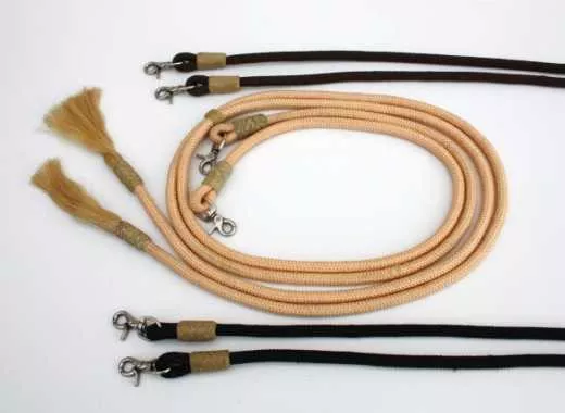 Poly Reins Zügel mit Karabiner-Clip Poly Reins Zügel mit Karabiner-Clip