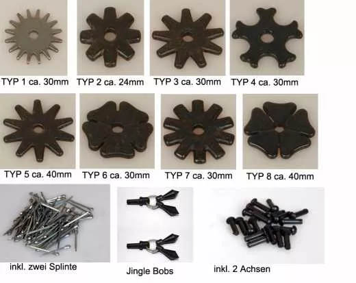 Westernsporenrädchen Wechselservice inkl. Material