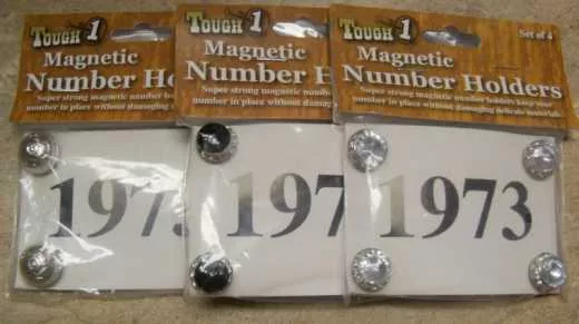 Magnet Starnummern Pin