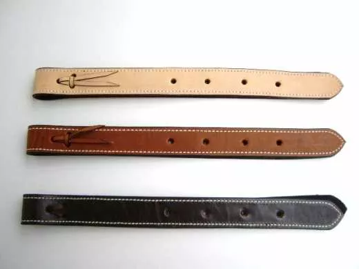 Leder Off Billet glatt in drei Farbtönen