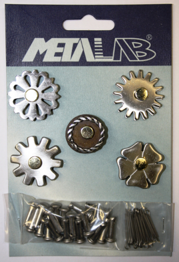 Sporenrädchen Set 2 von Metalabs aus rostfreiem Stahl
