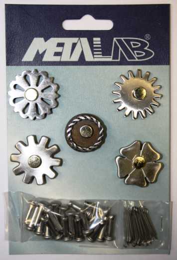 Sporenrädchen Set 2 von Metalabs aus rostfreiem Stahl