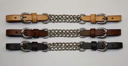 Show Kinnkette mit Steinchen