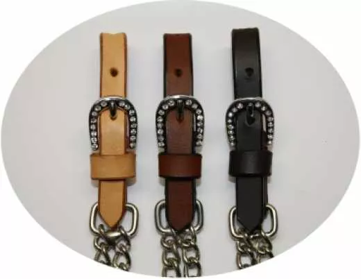 Show Kinnkette mit Steinchen