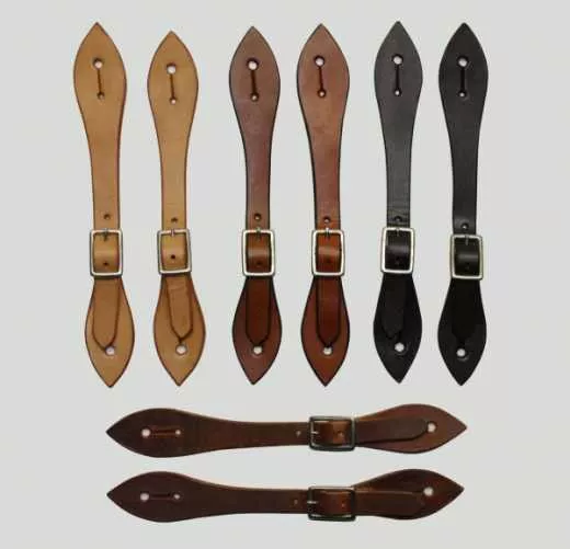 Western Sporenriemen für Westernsporen gerade