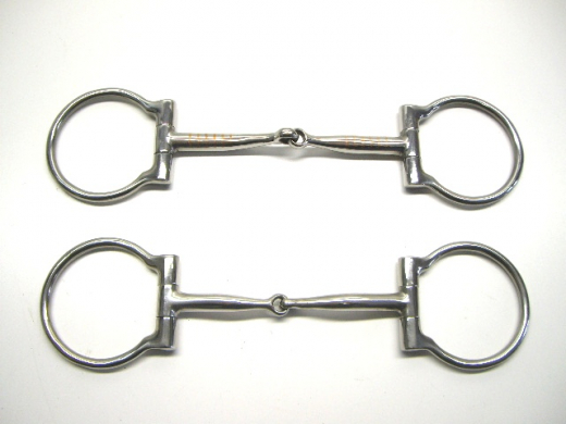 Snaffle Bit aus rostfreiem Stahl mit Kupfer Inlays