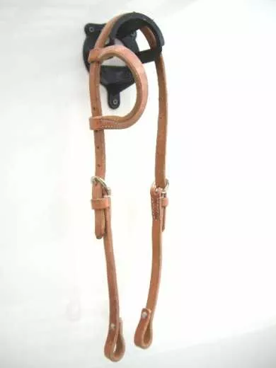 EE Tack Harness Einohr Kopfstück Herman Oak Leather