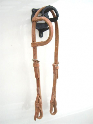 EE Tack Harness Kopfstück aus Herman Oak Leather - Einohr - Quick Change