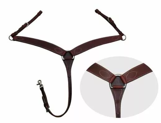 EE Tack Vorderzeug aus Latigo Leder mit Ziernaht