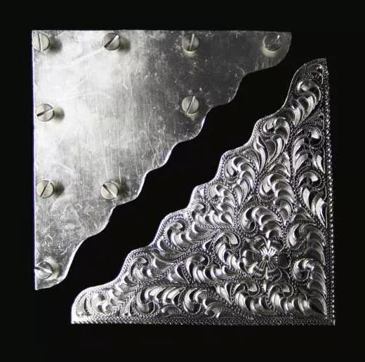 Show Blanket New Zealand Wool -聽mit gravierten Silberecken