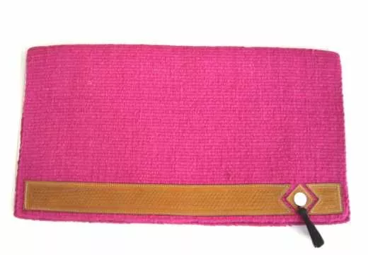Showblanket mit Lederbesatz und Tassel in Pink Showblanket mit Lederbesatz und Tassel in Pink