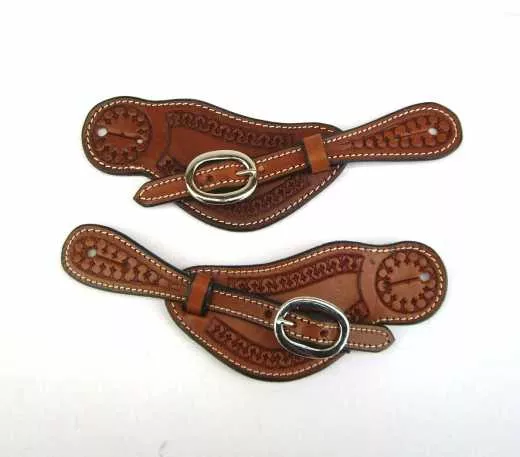 EE Tack Western Sporenriemen punziert AG - 145