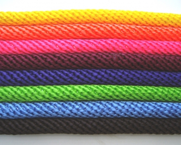 Führstrick Polyester mit Karabiner in verschiedenen Farben