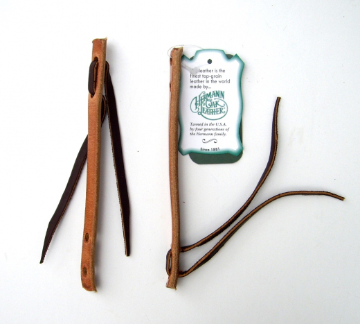 Ersatz Waterloop Schlaufe für Harness / Herman Oak Leder Zügel 1/2 12mm 1 Paar