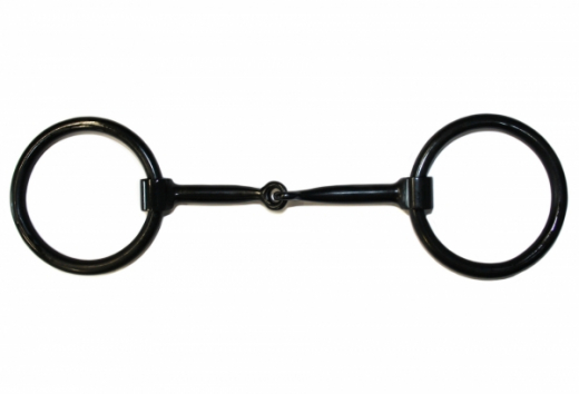 KS Heavy Ring Snaffle Bit schwer aus Black Steel 12.7cm (5) KS Heavy Ring Snaffle Bit schwer aus Black Steel 12.7cm (5)