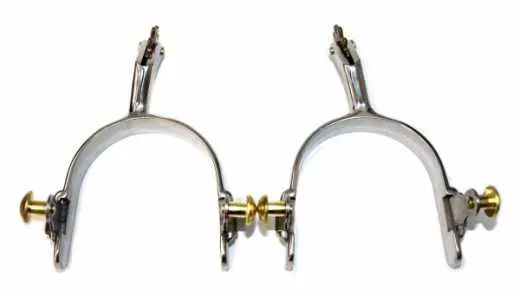 KS Plain Westernsporen mit nach innen gebogenem Hals