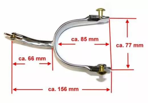 KS Plain Cutting Sporen mit langem Hals