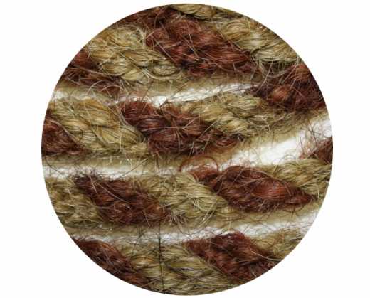 Horse Hair Mecate Two Tone aus Pferdehaar geflochten 670cm lang