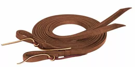 Weaver PRO Tack Arbeits Zügel 5/8 16mm 240cm Extra Heavy pre-oiled