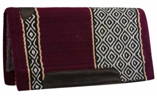 Western Show Pad Diamond Design #6207 Burgundy