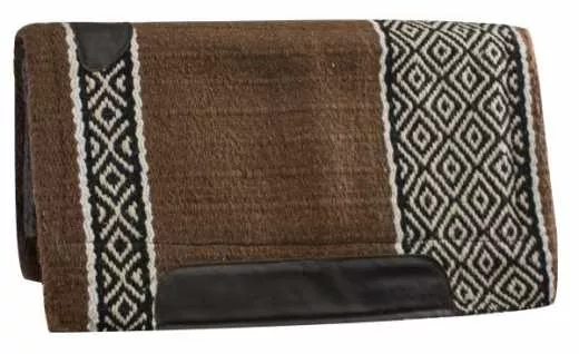 Western Show Pad Diamond Design #6207 Brown-Cream