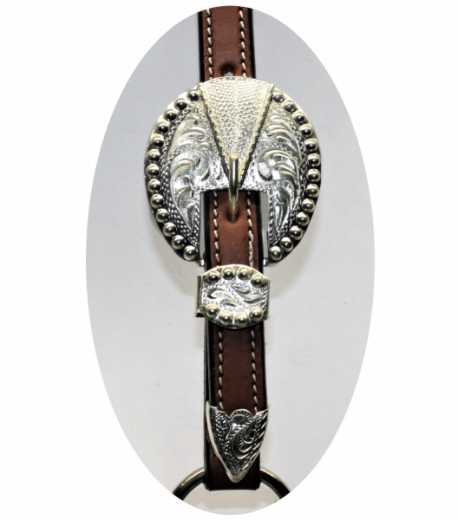 EE TACK Western Show Halfter mit Silber Größe COB Typ 1