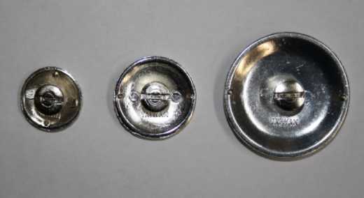 German Silver Concho Round Rope in drei Größen