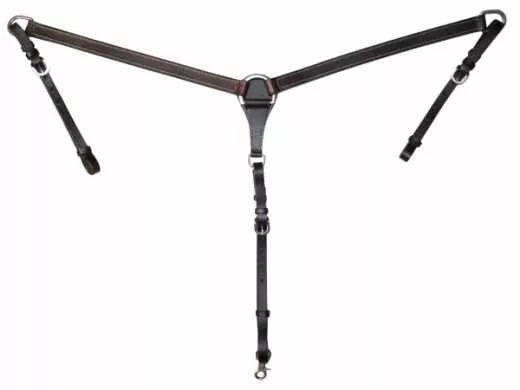 EE Tack Western Vorderzeug - Dark brown oiled V-169