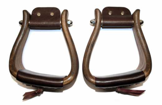 Premium Holzsteigbügel Offset-Angled Mod. 1