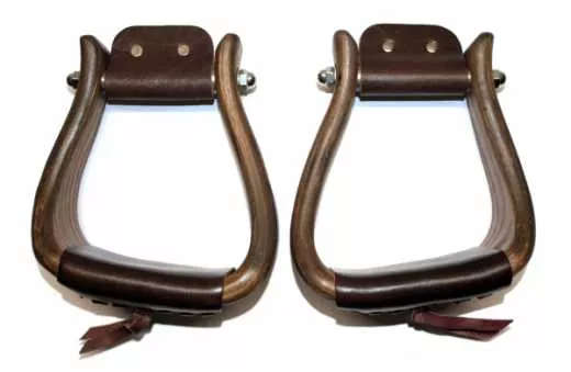 Premium Holzsteigbügel Offset-Angled Mod. 1