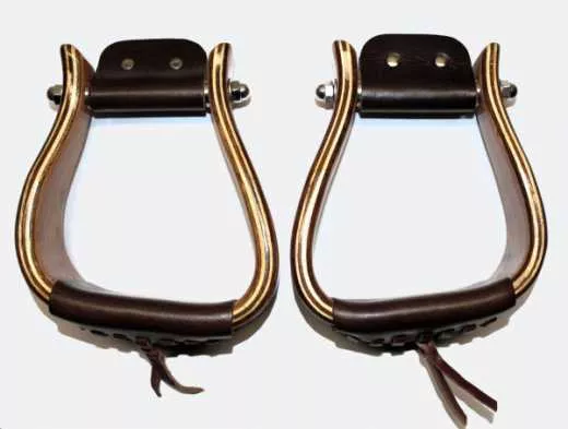 Premium Holzsteigbügel Offset-Angled Mod. 2