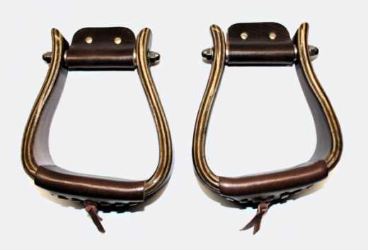 Premium Holzsteigbügel Offset-Angled Mod.3