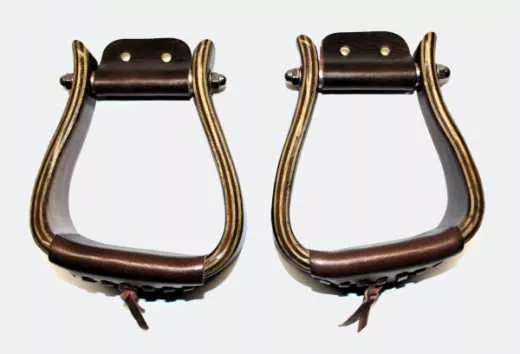 Premium Holzsteigbügel Offset-Angled Mod.3