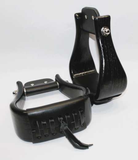 Premium Holzsteigbügel Flat Bottom Mod.1